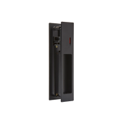 Gemini Matt Black Pocket Door Privacy Sliding Lock