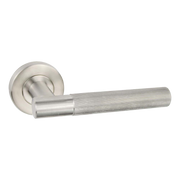 Geneva Satin Stainless Steel Privacy Hardware Pack