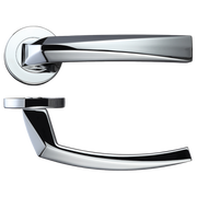 Hercules Polished Chrome Privacy Hardware Pack