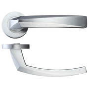 Hercules Satin Chrome Privacy Hardware Pack