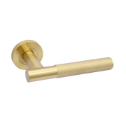 Lugano Satin Gold Privacy Hardware Pack