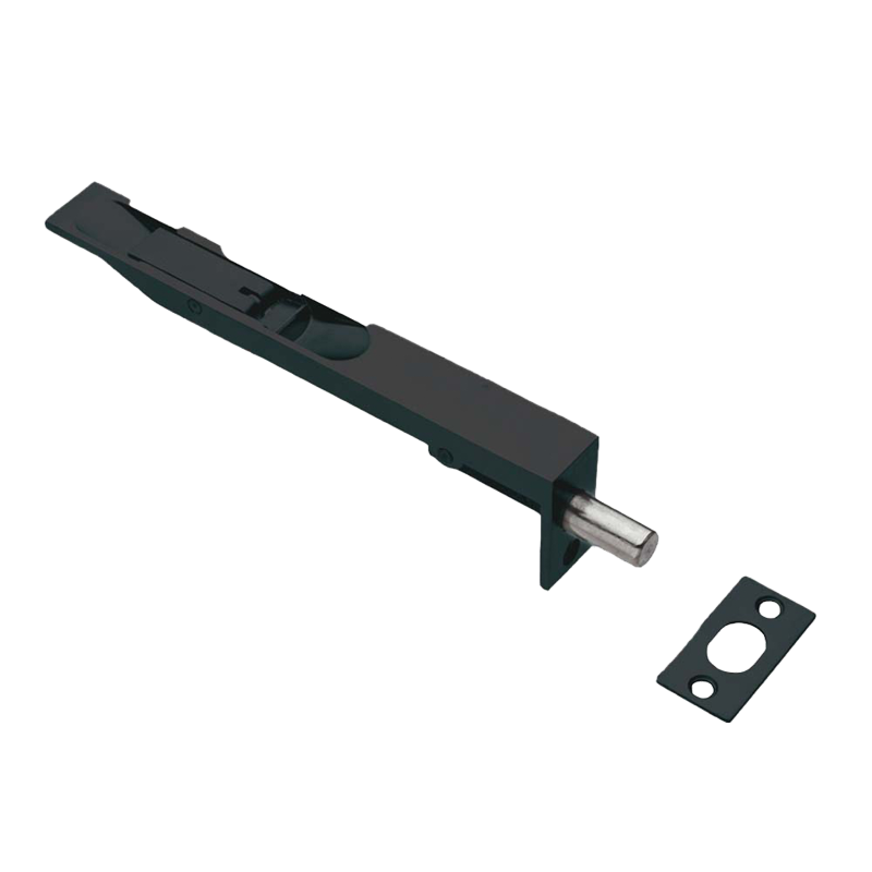 Manhattan Matte Black Flush Bolt – 150mm