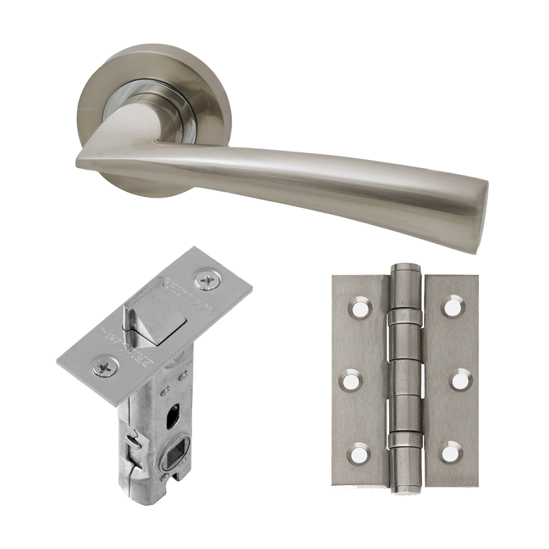 Mars Hardware Pack - Satin Nickel Finish – FBS Doors Limited T/A Online ...