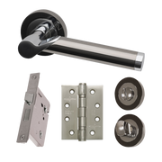 Polaris Satin Chrome Privacy Hardware Pack