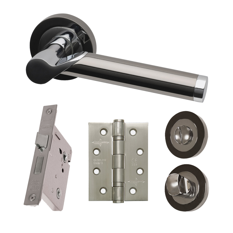 Polaris Satin Chrome Privacy Hardware Pack