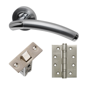 Saturn Satin Chrome Hardware Pack