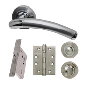 Saturn Satin Chrome Privacy Hardware Pack
