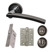 Sirus Satin Chrome Privacy Hardware Pack