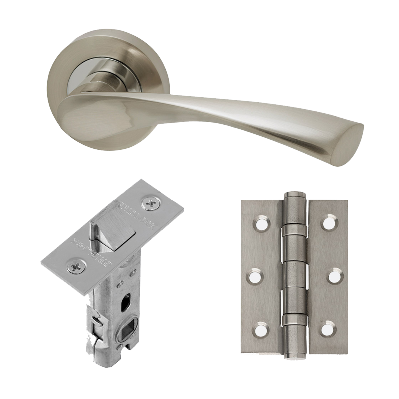 Solar Satin Chrome & Nickel Hardware Pack