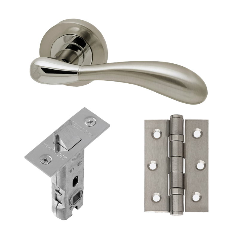 Venus Satin Chrome & Nickel Hardware Pack