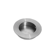 Virgo Satin Chrome Tone Pocket Door Handle