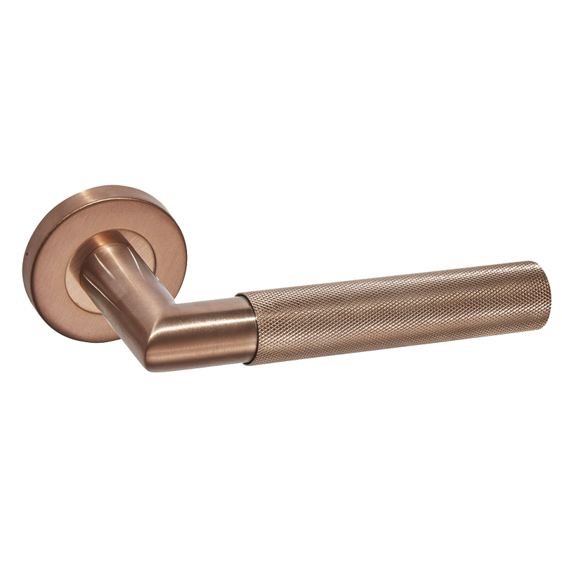 Zurich Satin Copper Privacy Hardware Pack