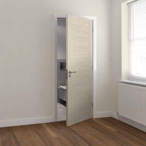 TIGRIS IVORY FD30 PREFINISHED INTERNAL FIRE DOOR