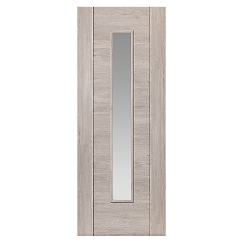 ALABAMA LIGHT GREY GLAZED INTERNAL DOOR