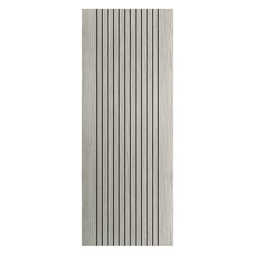ARIA GREY FD30 FLUTED PREFINISHED INTERNAL DOOR