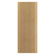 ARIA OAK CONTEMPORARY FLUTED PREFINISHED INTERNAL DOOR