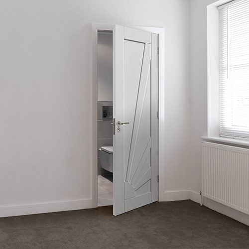 AURORA RETRO SUNSHINE WHITE PRIMED INTERNAL DOOR