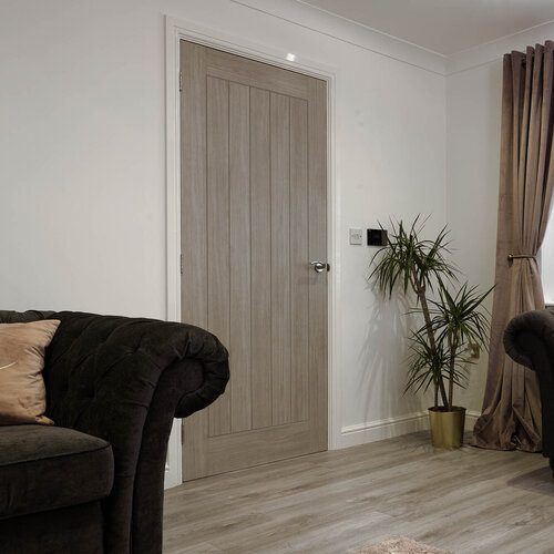 COLORADO GREY FD30 PREFINISHED INTERNAL FIRE DOOR