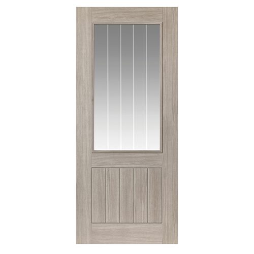 COLORADO GREY GLAZED INTERNAL DOOR