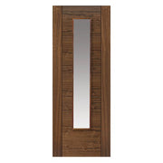 EMRAL WALNUT GLAZED CONTEMPORARY STYLE PREFINISHED INTERNAL DOOR