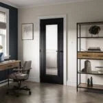 BLACK HADDON 1L PRE‑FINISHED LAMINATE INTERNAL DOOR