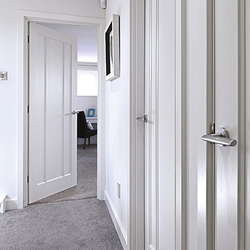 JAMAICA CLASSIC WHITE PRIMED PANELLED INTERNAL FIRE DOOR
