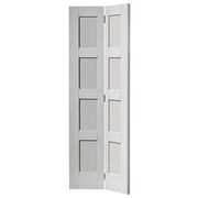 MONTSERRAT SHAKER PANEL WHITE PRIMED INTERNAL BI-FOLD DOOR