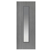 PINTADO GREY GLAZED STYLISH FLUSH INTERNAL DOOR