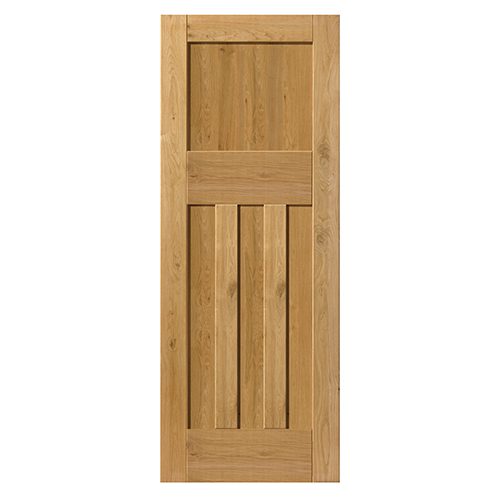 RUSTIC OAK 1930’S STYLE FULLY FINISHED INTERNAL DOOR