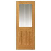OAK THAMES GLAZED FINISHED COTTAGE STYLE INTERNAL DOOR