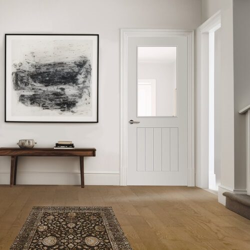 WHITE THAMES GLAZED COTTAGE STYLE INTERNAL DOOR