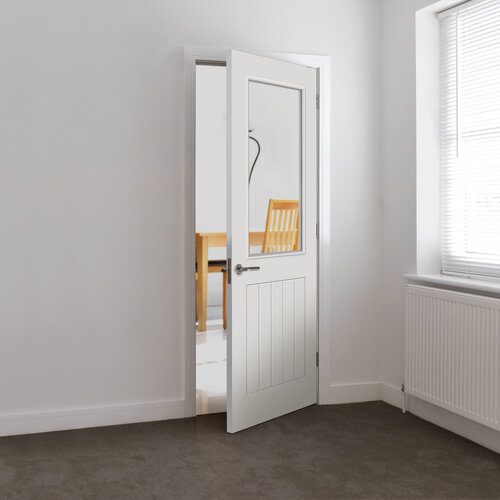 WHITE THAMES GLAZED COTTAGE STYLE INTERNAL DOOR