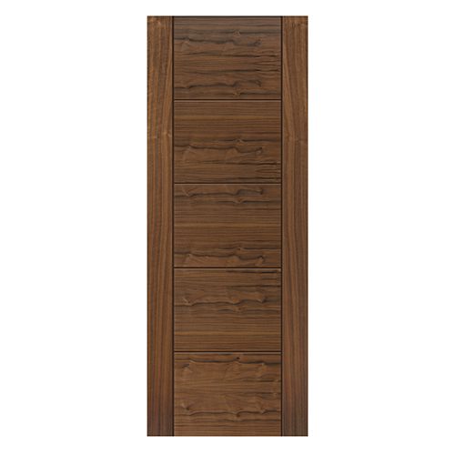 TIGRIS WALNUT CONTEMPORARY STYLE PREFINISHED INTERNAL FIRE DOOR