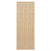 REDWOOD LEDGED & BRACED EXTERNAL DOOR