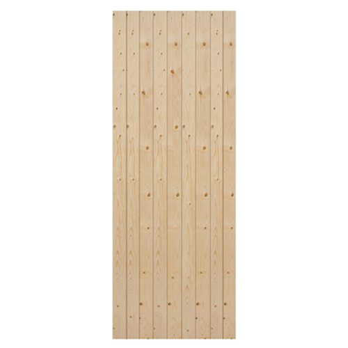 REDWOOD LEDGED & BRACED EXTERNAL DOOR