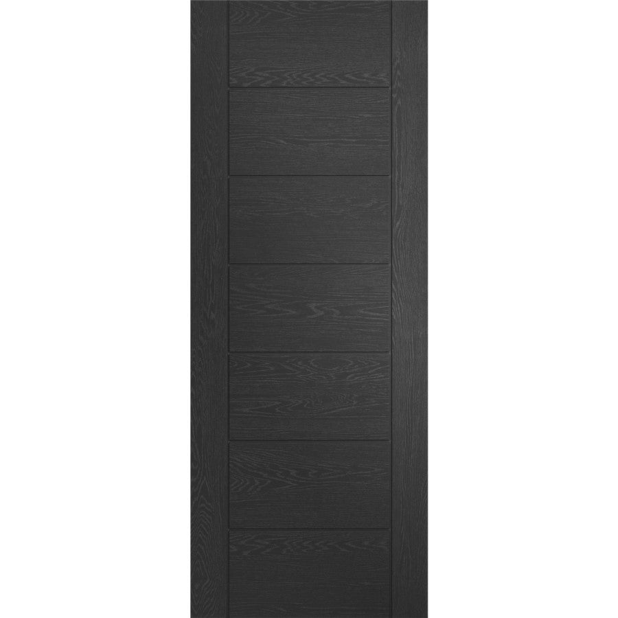 Internal Black Palermo Laminate Door