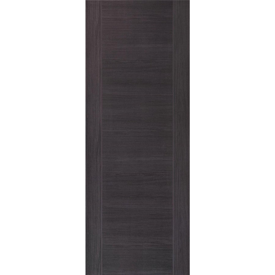 Internal Black Fully-Glazed Palermo Clear Glass Door