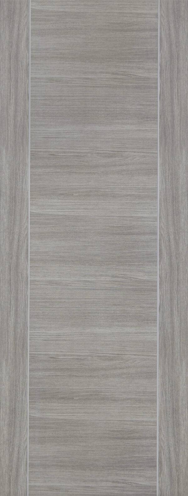 Vertical tile with a wood-like pattern on a gray background