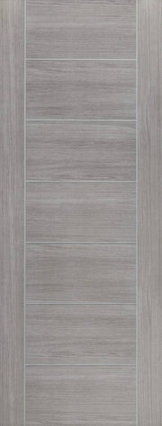 INTERNAL LAMINATE WHITE GREY PALERMO FIRE DOOR