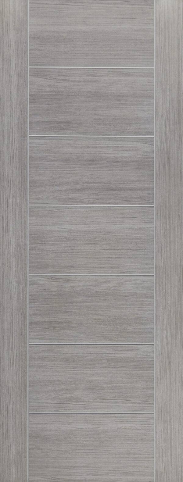 INTERNAL LAMINATE WHITE GREY PALERMO FIRE DOOR