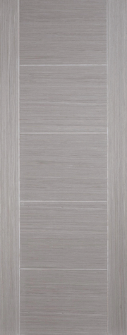 LIGHT GREY VANCOUVER 5P PREFINISHED INTERNAL DOOR