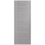 INTERNAL LIGHT GREY PREFINISHED PALERMO FIRE DOOR