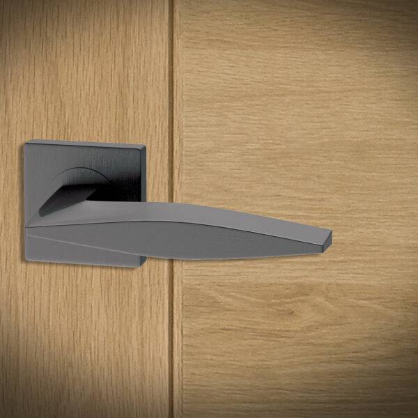 MEZAN ON SQUARE ROSE FIRE DOOR HANDLE PACK