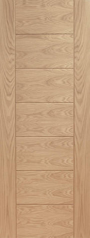 Wooden panel with a vertical grain pattern