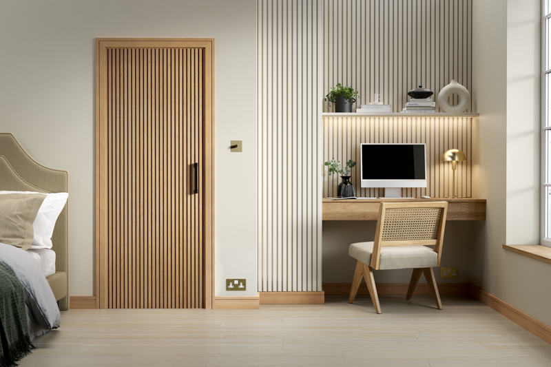OAK BRISBANE PREFINISHED INTERNAL DOOR