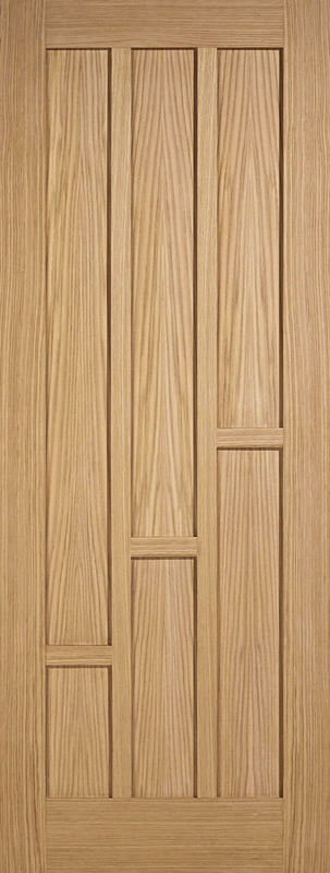 OAK COVENTRY 6 PANEL PREFINISHED FD30 INTERNAL FIRE DOOR