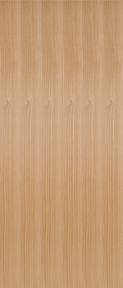 Wooden door with a vertical grain pattern