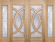 OAK MAJESTIC GLAZED 1L UNFINISHED SIDELIGHT
