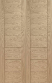 PALERMO INTERNAL OAK REBATED DOOR PAIR