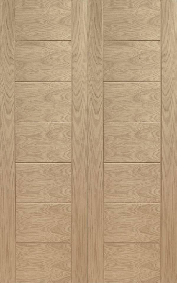 PALERMO INTERNAL OAK REBATED DOOR PAIR